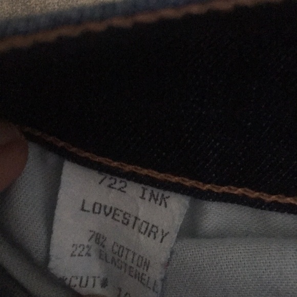 J Brand size 28 Lovestory Ink Flare Jeans So CUTE - Picture 6 of 7